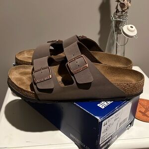 brand new Birkenstocks. NEVER WORN!